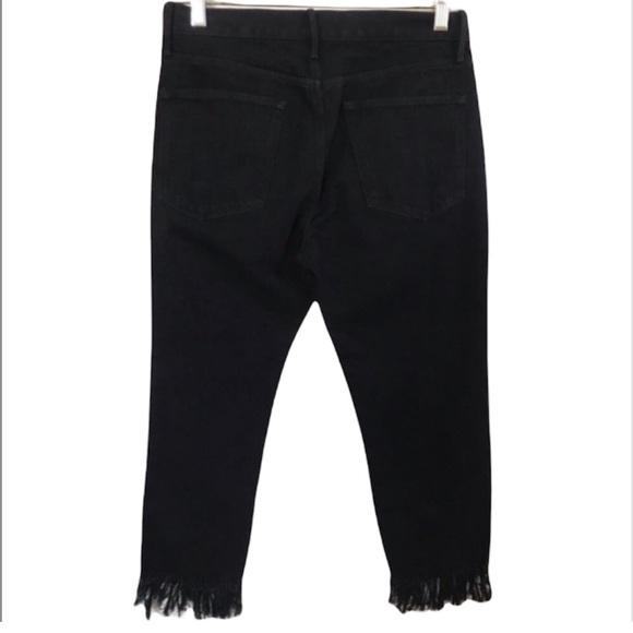 Anthropologie Frayed-Hem Straight Crop Jeans in
Mamba by 3X1 - Picture 5 of 6